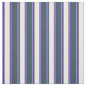 Light Sky Blue, Violet, Grau, Mint Cream & Black Stoff (Muster)