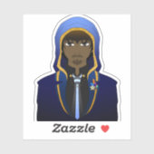 Light_Skylar Aufkleber (Blatt)