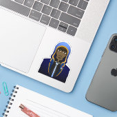 Light_Skylar Aufkleber (Laptop mit iPhone)