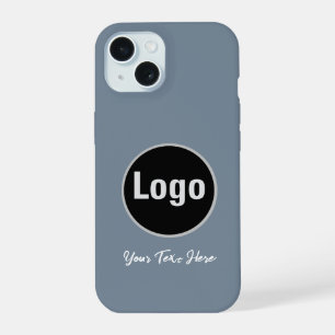 Light Slate Graue Solid Color Phone Case iPhone 15 Hülle
