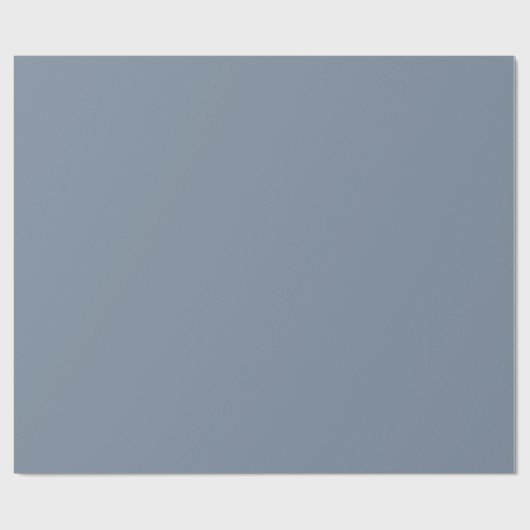 Light Slate Gray Geschenkpapier (Flach)