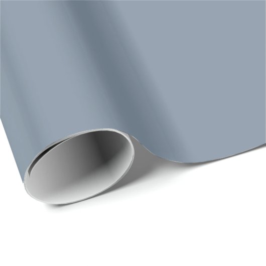 Light Slate Gray Geschenkpapier (Rolleneckpunkt)