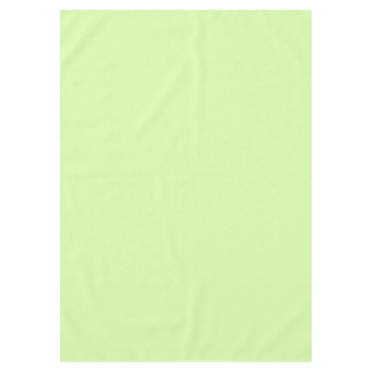 Light Solid Green Tischdecke (Vorderseite)