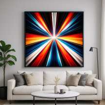 Light Speed Stripes Art