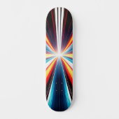 Light Speed Stripes Art Skateboard (Vorderseite)