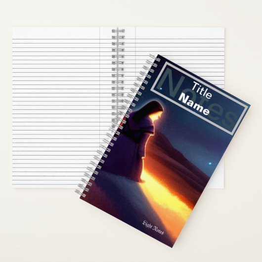Light Spiral Notebook Notizblock (Innen)