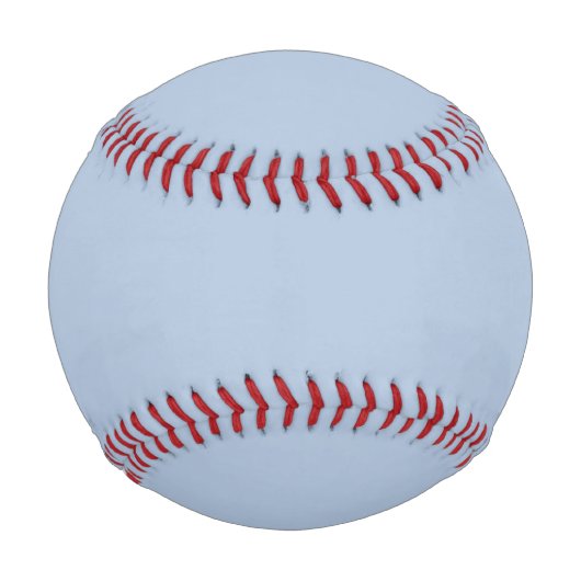 Light Steel Blue Solid Color Baseball (Vorderseite)