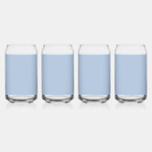 Light Steel Blue Solid Color Dosenglas (Hinten)