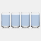 Light Steel Blue Solid Color Dosenglas (Links)