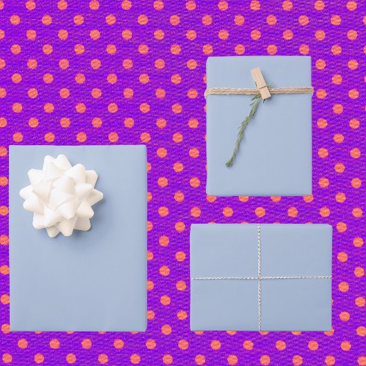 Light Steel Blue Solid Color Geschenkpapier Set