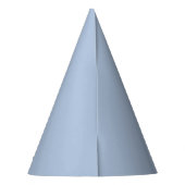 Light Steel Blue Solid Color Partyhütchen (Rückseite)