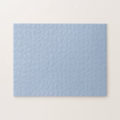 Light Steel Blue Solid Color Puzzle (Horizontal)