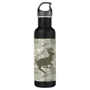 Light Storm Digital Camouflage Deer Camouflage Edelstahlflasche