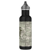 Light Storm Digital Camouflage Deer Camouflage Edelstahlflasche (Rechts)