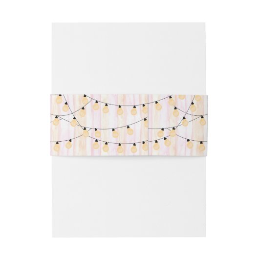 Light String Einladungsbanderole (Rückseitenbeispiel)