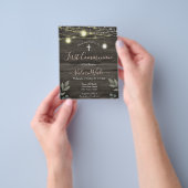 Light String Rustic First Communitybudget Flyer (Gruppe)