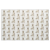 Light Tan German Shepherd Dogs Pattern | Pet Art Stoff (Fat Quarter (45,7 x 55,9 cm))