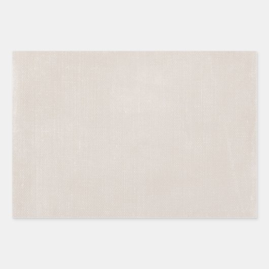 Light Tan Look of Fabric Geschenkpapier Set (Vorderseite 3)
