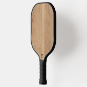 Light Teak Wood Pickleball Schläger (Links)
