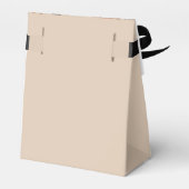 Light Terracotta Rustic Vielen Dank für Ihre Hochz Geschenkschachtel (Rückseite)