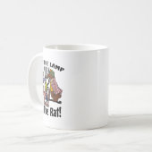Light The Lamp Not The Rat Funny Christmas Kaffeetasse (Vorderseite Links)