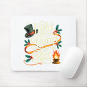 Light The Lamp Not The Rat Funny Christmas Matchin Mousepad (Mit Mouse)