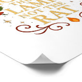 Light The Lamp Not The Rat Funny Christmas Matchin Poster (Ecke)