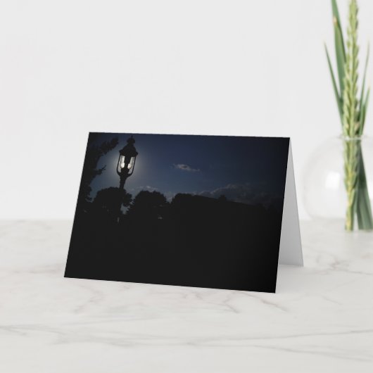 "Light the Sky" Geburtstagkarte Karte (Vorderseite)