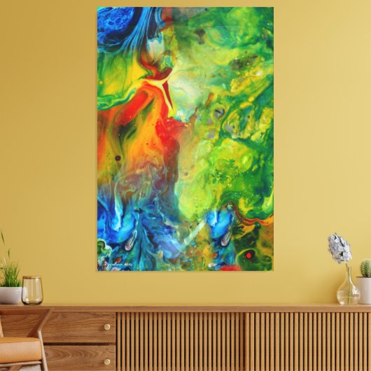 Light Torre 1 Abstrakte Landschaft Leinwanddruck (Insitu (Wohnzimmer))