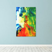 Light Torre 2 Abstrakte Landschaft Leinwanddruck (Insitu (Holzboden))