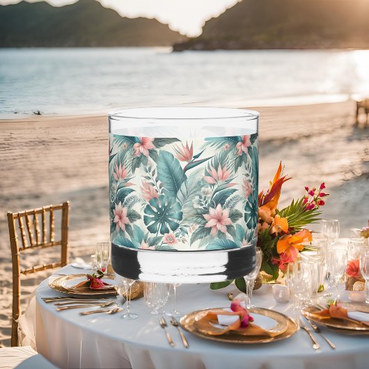 Light Tropical Essence Rocks Glas