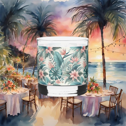 Light Tropical Essence Rocks Glas