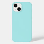 Light Turquoise iPhone 14 Fall Case-Mate iPhone Hülle (Rückseite)