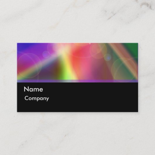 Light- und Color-Visitenkarte Visitenkarte (Vorderseite)
