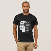 Light- und Shadow-Self-T-Shirt-Design T-Shirt (Vorne ganz)
