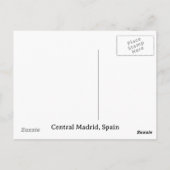 Light Up The Night Postkarte (Rückseite)