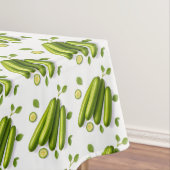 Light Vegetable Cucumber Floral Pattern Tischdecke (Beispiel)