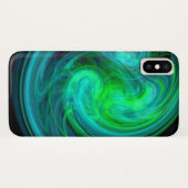 LIGHT VORTEX, lebhaft blau Case-Mate iPhone Hülle (Rückseite (Horizontal))