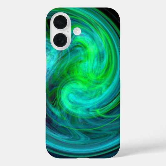 LIGHT VORTEX, lebhaft blau Case-Mate iPhone Hülle (Rückseite)