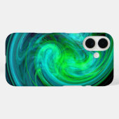 LIGHT VORTEX, lebhaft blau Case-Mate iPhone Hülle (Rückseite (Horizontal))