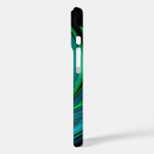 LIGHT VORTEX, lebhaft blau Case-Mate iPhone Hülle (Rückseite / Links)