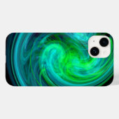 LIGHT VORTEX, lebhaft blau Case-Mate iPhone Hülle (Rückseite (Horizontal))
