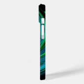 LIGHT VORTEX, lebhaft blau Case-Mate iPhone Hülle (Rückseite / Links)