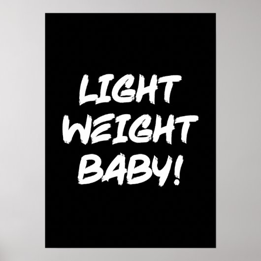 Light Weight Baby - Ronnie Coleman Bodybuilding Poster (Vorne)