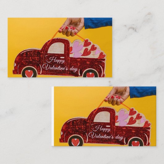 Light White Matte Business Card Visitenkarte (Vorne/Hinten)