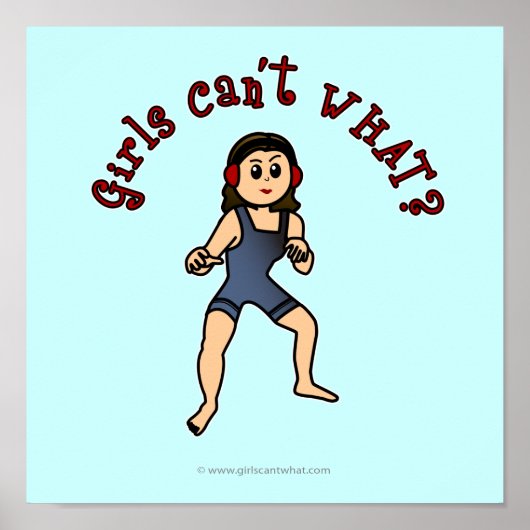 Light Womens Wrestling Poster (Vorne)