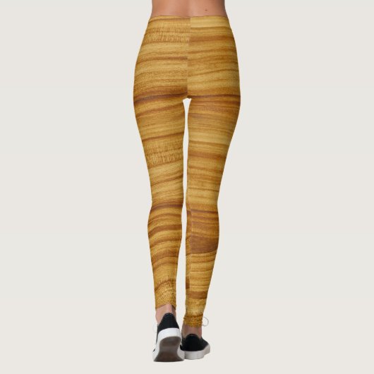 Light Wood Grain Leggings (Rückseite)