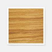 Light Wood Grain Serviette (Vorderseite)