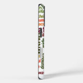 Light Word Cloud Art Print Case-Mate iPhone Hülle (Rückseite / Rechts)