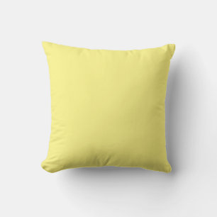 Light Yellow FFF888 Color mit der Option Name hinz Kissen
